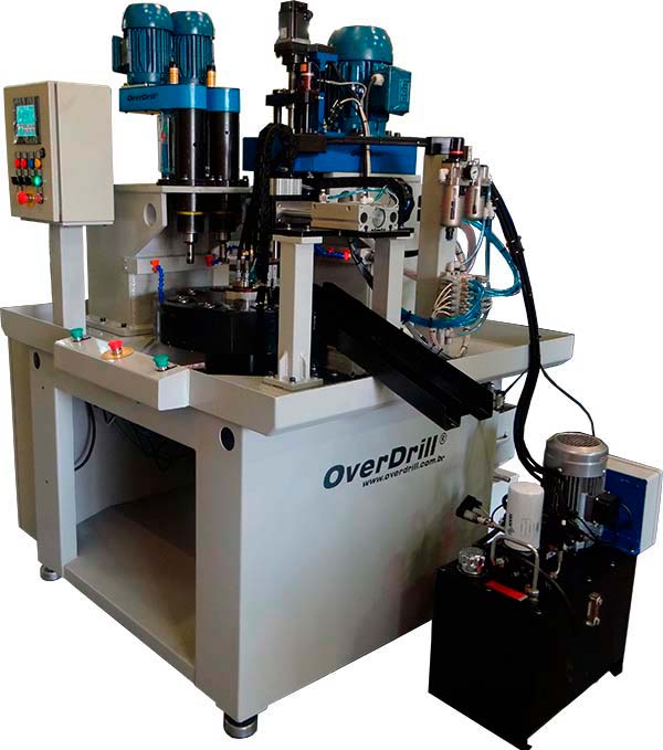 Máquina carrossel de usinagem